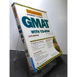 GMAT Barron's 14th Edition mới 85% 2014 bẩn nhẹ kèm CD Eugene D.Jaffe, Stephen Hilbert HPB1308 HỌC NGOẠI NGỮ