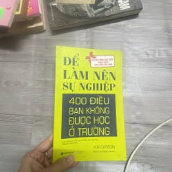 Để làm nên sự nghiệp  334777