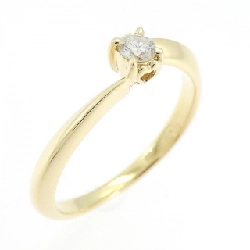 Nhẫn kim cương K18YG 0.10CT