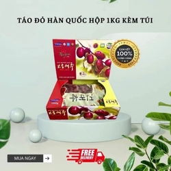 Táo đỏ sấy khô Hàn Quốc (1kg)