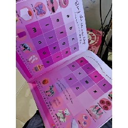 Tiếng anh cho bé gái cuốn sách màu hồng mới 90% sách màu MẸ VÀ BÉ HCM1709 924924