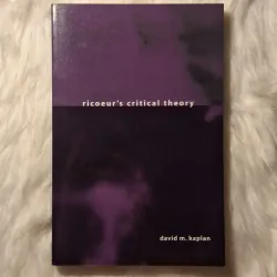 David M. Kaplan - Ricoeur's Critical Theory