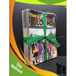 (TẶNG BOOKMARK) Bộ 9 tập (1, 3, 4, 6, 9, 13, 13, 14, 14) Thám tử Solochom mới 70% ố vàng RBK1008 TRUYỆN TRANH
