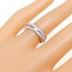 Nhẫn kim cương K18WG 0.30CT 671053