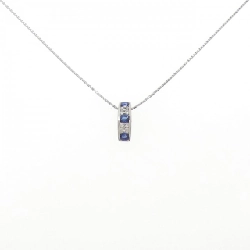 Dây chuyền Sapphire PT900/PT850 0.926CT - Hàng hiệu Chính hãng