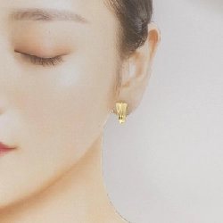 K18YG Bông tai - Hàng hiệu Authentic 873521