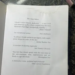 The glass palace Amitav Ghosh 674041