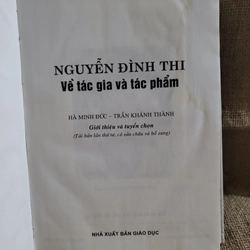 Nguyễn Đình Thi: Về tác gia và tác phẩm; xb 2007 305062