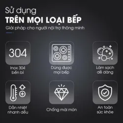 Quánh inox KALITE KSP1601 Bạc 927400