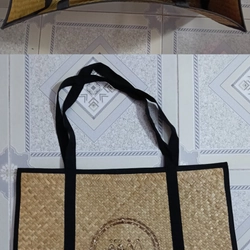 túi cỏ bàng logo mega 