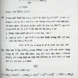 Bài Tập Hóa Học Lớp 11 Nâng Cao Xưa 8100