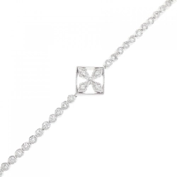 K18WG Vòng tay kim cương 0.72CT - Hàng hiệu Chính hãng