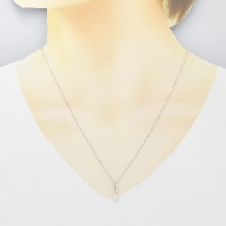 K18WG Dây chuyền kim cương 0.26CT - Hàng hiệu Authentic 867366