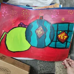 Combo 25 bức tranh vẽ acrylic về phong cảnh 799924