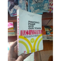 (Sách cũ SCGR) Phưong pháp mới giải toán hàm số hình giải tích - Quang Linh 2001 Tham khảo - luyện thi VAVO-AK19 Blogmeo090426