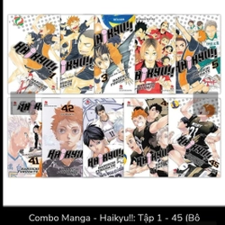 Trọn bộ Haikyu 45 tập full end mới 100%
