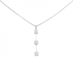 Dây chuyền kim cương ba viên PT850 0.30CT - Hàng hiệu Chính hãng