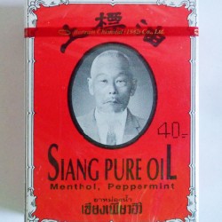 Dầu gió đỏ Thái Lan nước vàng Siang Pure Oil - Dầu Gió Ông Già