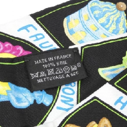 Khăn quàng cổ Hermès FUNNY ICE CREAM Twilly 064109S 623545