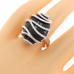 Nhẫn Onyx 750WG - Hàng hiệu Authentic 848391