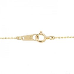 K18YG Nhẫn ngựa kim cương dây chuyền 0.20CT - Hàng hiệu Chính hãng 860779