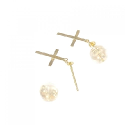 K18YG Khuyên tai hình chữ thập - Hàng hiệu Chính hãng 869755