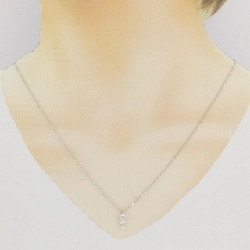 K18WG Dây chuyền kim cương ba viên 0.30CT - Hàng hiệu Chính hãng 867249