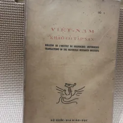 Việt nam khảo cổ tập san số 1