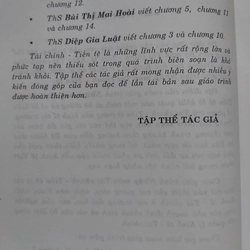 Nhập môn Tài chính  - Tiền tệ, PGS, TS Sử Đình Thành và TS. Vũ Thị Minh Hằng 528399