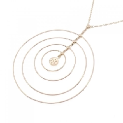 K18PG Dây chuyền kim cương 0.15CT - Hàng hiệu Chính hãng 860181