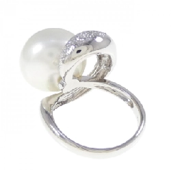 Nhẫn ngọc trai trắng PT900 14.2mm 670283