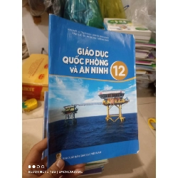 (TẶNG BOOKMARK) Giáo dục quốc phòng và an ninh lớp 12 Giáo khoa RBK2702