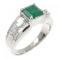 Nhẫn Emerald PT900 0.57CT