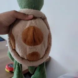 một con thú bông hình rùa màu xanh, có thể thuộc thương hiệu Jellycat,. 
Hàng 2hand 996552