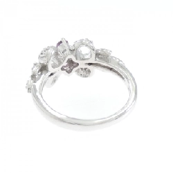 Nhẫn Sapphire Hoa K18WG - Hàng hiệu Chính hãng 851092