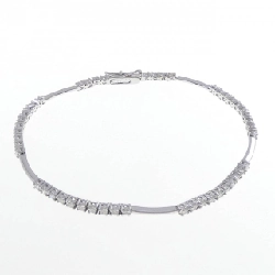 Dây chuyền kim cương LINE 1.56CT 666423