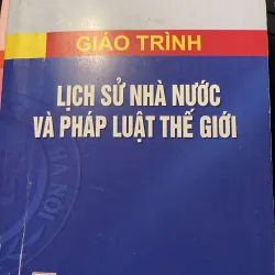 Giáo trình Lịch sử Nhà nước và Pháp luật thế giới 