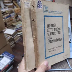 Sách: Phê phán hệ tư tưởng và thực tiễn của CN Mao (Bộ 2 cuốn) (A2) 746895
