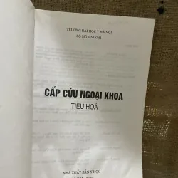 Cấp cứu ngoại khoa tiêu hóa - 200 trang khổ lớn  799812