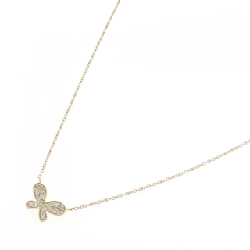 K18YG Bướm Kim Cương Dây Chuyền - Hàng hiệu Chính hãng 859683