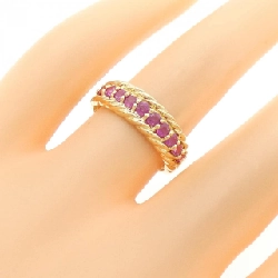 Nhẫn Ruby K18YG 0.60CT 671398