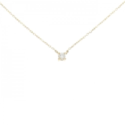 K18PG Solitaire Dây chuyền kim cương - Hàng hiệu Chính hãng