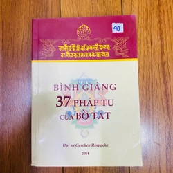 BÌNH GIẢNG 37 PHÁP TU CỦA BỒ TÁT -ĐẠI SƯ GARCHEN RIPOCHE #TAKE