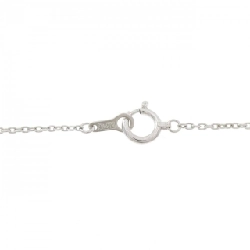 K18WG Dây chuyền kim cương chéo 0.30CT - Hàng hiệu Chính hãng 862352