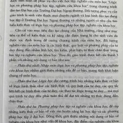 GIÁO TRÌNH LOGIC HỌC VÀ PHƯƠNG PHÁP HỌC TẬP,NGHIÊN CỨU KHOA HỌC 702197