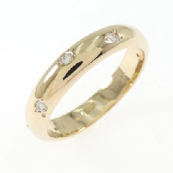 Nhẫn kim cương K18YG 0.13CT