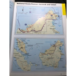 Road atlas of Malaysia mới 85% bẩn nhẹ Globetrotter HPB1508 NGOẠI VĂN 222094