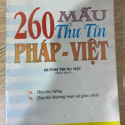 260 mẫu thư tín Pháp - Viêt 1010827