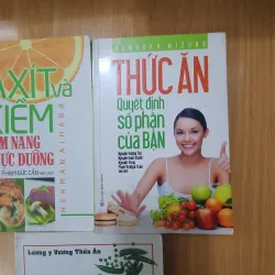 Sách combo 3 quyển Thức ăn quyết định số phận của bạn 1044393