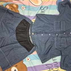 Set quần + sooc bò cho mẹ bầu, đã dùng vài lần, còn gần như mới,, size S 523121